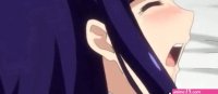 Lovely anime beauty gets her panties all wet before being railed