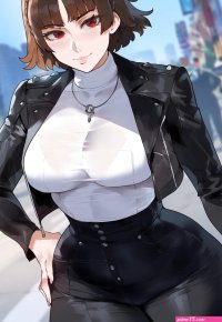 Makoto Niijima PAWG Vs BBC Tier 2 Request by CreamyAi from Patreon