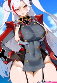 Prinz Eugen PAWG Vs BBC Request by CreamyAi from Patreon