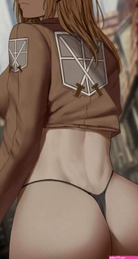 NSFWZinn--Hentai18 on X: I never saw Historia in a sexual way butt this changes everything. Artist:oroborus Lewd Anime AttackOnTitan Historia PAWG BigAss Thong Flashing PublicIndecency