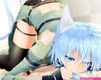 Hentai Wizard on X: Cat girl Sinon. hentai anime porn ecchi hentaicommunity nsfw Wizards2ndPick