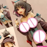 24CM Native Rocket Boy Mauve 16 Anime cat Girl PVC Action Figure Adul
