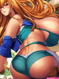 Porn image of big tits huge boobs perfect body 20 anime woman big ass created by AI