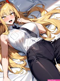Power Dripping Cum after Sex by animeAIarts on DeviantArt