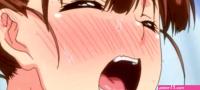 Anime girls wet pussy is poked with fingers and hard cock