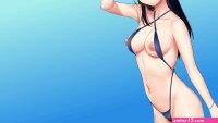 kawaii girl sexy Anime boobs breasts cute bikini 3840x2160