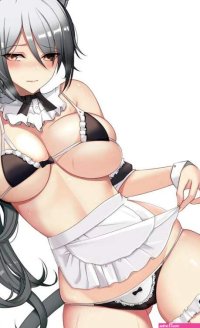 Thighdeology on X: Neko Catgirl Maid anime thighs animethighs