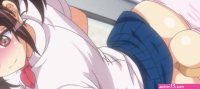 Anime girl with massive tits is fucking in this adult cartoon