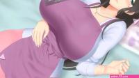 Oppai Muse Hentai Games PornPlay Ep.1 Undressing a redhead on the beach then a gamer girl and a sexy waifu brunette housewife with gigantic tits