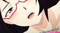 Cute anime girl learning how to sucking dick