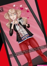 Ann Takamaki Futa Femdom Porn Comic