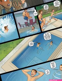 Porn comic Ay Papi. Fun in the Sun. Part 18. Sex comic relaxing by the