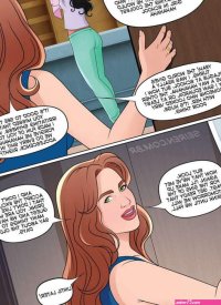 Porn comic Better Late Than Never. Sex comic best friend came
