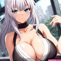 Sexy Big Boobs Anime Girl by eeriqSG on DeviantArt