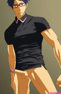 Sexyanimes on X: hot anime boy boys nsfw nsfwart yaoi asshole ass muscle muscles abs freeiwatobiswimclub penis