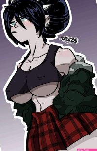 Porn comic Goth Toph. TheDoroDaddy Sex comic sexy brunette met