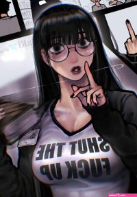 Goth girl comic porn