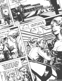 Black and white sex comics with horny babes