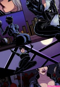 Catwoman x Black Cat comic by RamArtwork on DeviantArt