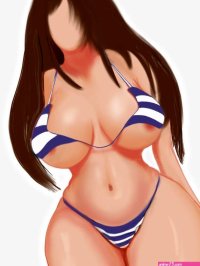 Big boob Anime Sticker for Sale by Kinkartist