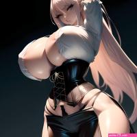 Photorealistic Anime Huge Breasts Ripped Shirt by BigD4you on DeviantArt