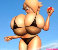 Rosalina breast expansion by Raikov