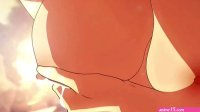 Squirting Milk Lactating into a coffee cup Hentai Animation