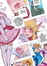 Link x Bowser Comic Commission Porn Comic english 01