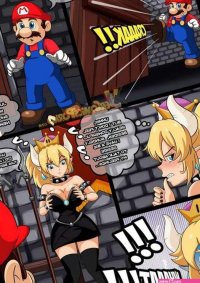 Porn comic Rescue. Mario Series. Sex comic depraved mistress of