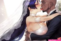 Porn comic Minamoto No Riako. Bride. Hentai Hell Sex comic busty brunette married