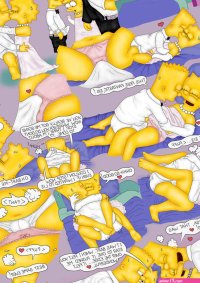 Porn comic Barts Bride. The Simpsons Sex comic married his sister