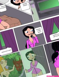 Porn comic The Thing That Conquered Danvill. Phineas and Ferb Sex comic busty beauties were
