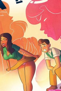 Car sex action with a busty chick in these badass sex comics