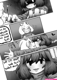 IF HAPPY Undertale Whitewo1f
