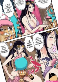 Porn comic CHOP STICK. One Piece Sex comic Busty Beauty Milf