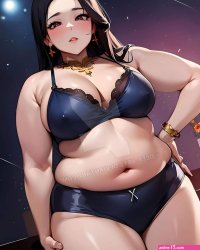 Sexy Chubby Anime Milf by deep-artz on DeviantArt