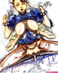 yabusame chun-li capcom ibento e ikou! sono street fighter street fighter iv series animated animated gif ahegao breasts breasts out censored china dress chinese clothes clothed sex dress fucked silly girl on