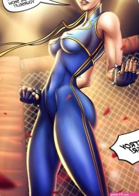 Breaking Chun-Li porn comic