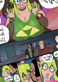 Porn comic Pop Culture Reference. Lemonfont Sex comic blonde with a