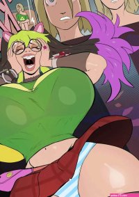 Porn comic Pop Culture Reference. Lemonfont Sex comic blonde with a
