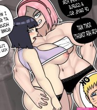 Porn comic Sakura and Hinata Comic. Futanari. Steca. Sex comic hottie Sakura with