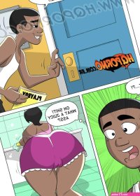 Porn comic Familia Black. Parte 4. Dando umazinha na mamae. HQporno Sex comic darkskinned guy was