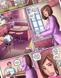 Porn comic Spy Games. Part 2. Sex comic lecherous undercover spies