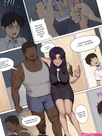 Misato NTR Porn Comic