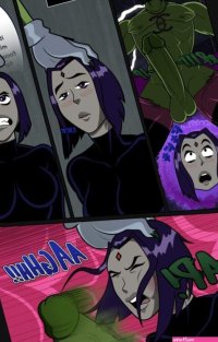 Raven porn comics