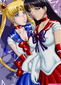 sailor moon xxx Serena y Rei siendo violadas