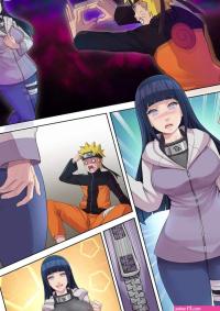 Porn comic A Hyuu Naruto. Achro Sex comic busty brunette got