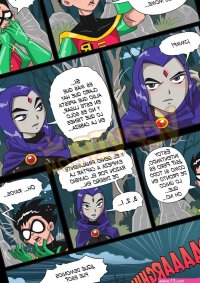 Titanes Adolescentes: Aventuras de Robin y Raven