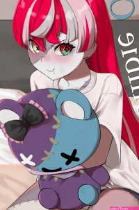 Artselmetti -Cute Zombie Ollie porn comic