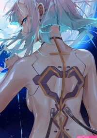 dema hmw cyberpunk 2077 mecha musume naked tattoo